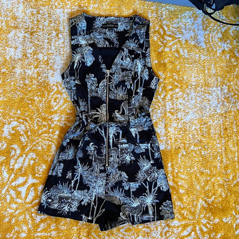 Last chance sale!  Guess safari romper